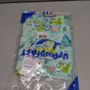 Boys Swim Trunks with UPF 50+ Sun Protection Quick Dry Swim Shorts Children Beach Shorts Swimwear Kids Bathing Suit(Green Shark, 6 Years)