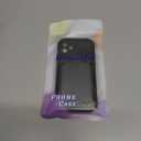 Lovmooful Compatible for iPhone 12 Case Cute Color Card Holder Design for Girls Women Soft TPU More Shockproof Protective Girly for iPhone 12 Case-Black