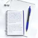 EYEYE G-103 Retractable Gel Pens 0.5mm, 25 Pack 0.5 mm Blue Ink Extra Fine Point Ballpoint Pen Quick Drying, Pen Fine Point Smooth Writing Pens for for Office School Supplies