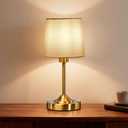 Cordless Table Lamp, 5000mAh Rechargeable Table Lamp with 3-Level Dimmable Brightness, Portable Nightstand LED Lamp for Bedroom, Living Room, Bedside, Dining Room (Gold)
