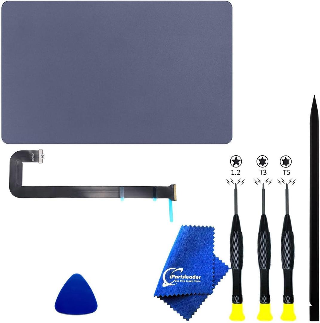 A2681 Trackpad Replacement for MacBook Air (Retina,13-inch,M2,2022) Force Touch Touchpad with Cable 661-26205 821-03871-A EMC 4074 (Midnight)