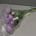 Artificial Rose 10pcs Open Flower Bouquet Faux Rose Stems for Wedding Arrangement, Bridal Bouquet, Centerpiece, Fake Faux Silk Flowers (Lilac)