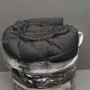 CozyLux Full Size Comforter Sets Dark Grey - 7 Pieces Bed in a Bag Full, Luxury Soft Bed Set for All Seasons, Bedding Set with Down Alternative Comforter, Sheets, Pillowcases & Shams