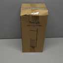 TomCare Toilet Paper Holder Toilet Paper Stand and Dispenser for 4 Mega Rolls Metal Wire Free-Standing Toilet Tissue Paper Roll Storage Shelf Bathroom Accessories Storage Organizer Bronze