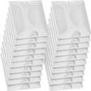 Dunzy 30 Pcs Road Reflectors 4 by 4 Inch Street Pavement & Asphalt Stud Markers Reflective Driveway Markers Driveway Reflectors Stud Markers for Sidewalks Pedestrian Crossings Freeways (White)