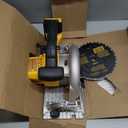 DEWALT 20V MAX Circular Saw, 6-1/2-Inch Blade, 460 MWO Engine, 0-50 Degree Bevel Capability, Battery Not Included - Tool Only (DCS391B) (Yellow)