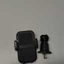 Lamicall 2026 Wider Clamp & Metal Hook Car Phone Holder Vent [Thick Cases Friendly] Phone Holders for Your Car Mount Gfts Automobile Hands Free Accessories for Women Men for iPhone 16 15 14 13 Pro Max (Black)