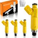 Engine Fuel Injector Kits Fit for Toyota RAV4 2001-2003 4V 2.0L, Set of 4 Fuel Injectors Replace OE # 2325028050 23250-28050