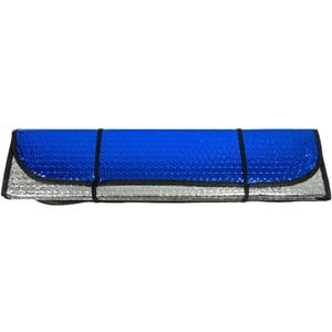 Reflective Sun Shade for Car Windshield - 54" x 27-1/4" - Silver & Blue
