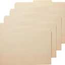 Amazon Basics Sturdy Manila File Folders, 1/3 Tabs in Assorted Positions for Filing, Legal Size, 8.5 x 14 inch - Pack of 100