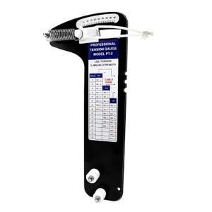 PT-2 Sailboat Rigging Tension Gauge, Aluminum Professional Hand-Free Force Gauge, Cable Tension Gauge for 3/16, 7/32, 1/4IN Cable Diameter, for Standing Rigging, Cable Rigs, Forestays, 2000 lbs