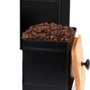 Black Canisters  for the Kitchen Counter Cat Food