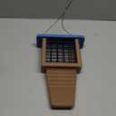 Kingsyard Recycled Plastic Suet Bird Feeder, Tail Prop Suet Feeder for Outside Hanging, Sturdy & Durable, Great for Woodpecker & Clinging Birds, Blue