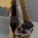 YEAHOME Christmas Stocking Holder Stand, Metal Freestanding Stocking Stand with Snowman Red Bird Xmas Gifts Box, 5 Hooks Stocking Hanger for Christmas Decorations Indoor Home Living Room Fireplace