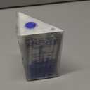 Rite Lite Natural Chanukah Candles, Pack of 45 Candles, Hanukkah Candles Bulk, Two Tone Hanukkah Candles for Menorah (Blue & White)