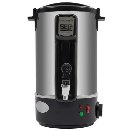 8L Large Wax Melter for Candle Making, Candle Making Wax Melting Pot with Digital Display Meter, with Accurate Temperature Control Panel, Fast Heating for Melt Soy Wax, Paraffin Wax