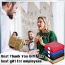 Feifeiya 12 Pcs Teacher Appreciation Gifts Bulk Thank You Sticky Notes with Box Small Inspirational Desktop Notepad Note Storage Box Creative for Employee Nurse Coworker Staff Appreciation Gift