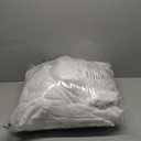 Fokitut 6 Pack Round Tablecloth, 120 Inch, Stain Resistant and Wrinkle Polyester Table Cloth, Fabric Table Cover for Kitchen Dining, Wedding, Party, Holiday Dinner-White