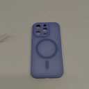 TOCOL Magnetic for iPhone 15 Pro Case, Upgraded Full Camera Protection, Compatible with Magsafe, Drop Protection, Translucent Matte Back Phone Cover 6.1 inch (Light Blue)