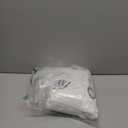 NICETOWN White Sheer Linen Curtains for Living Room 84 inch Length 2 Panels Set, Grommet Semi Sheer Privacy with Light Filtering Flax Window Treatments for Bedroom, W52 x L84