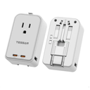 TESSAN Universal Travel Adapter PD 45W