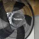 Fanspex 16" Wall Mounted Fan with Auto-oscillation, Timer, Adjust Wind Tilt for Home Garage Workshop Greenhouse Cooling & Air Circulation