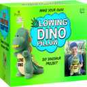 Glowing Dino Pillow DIY