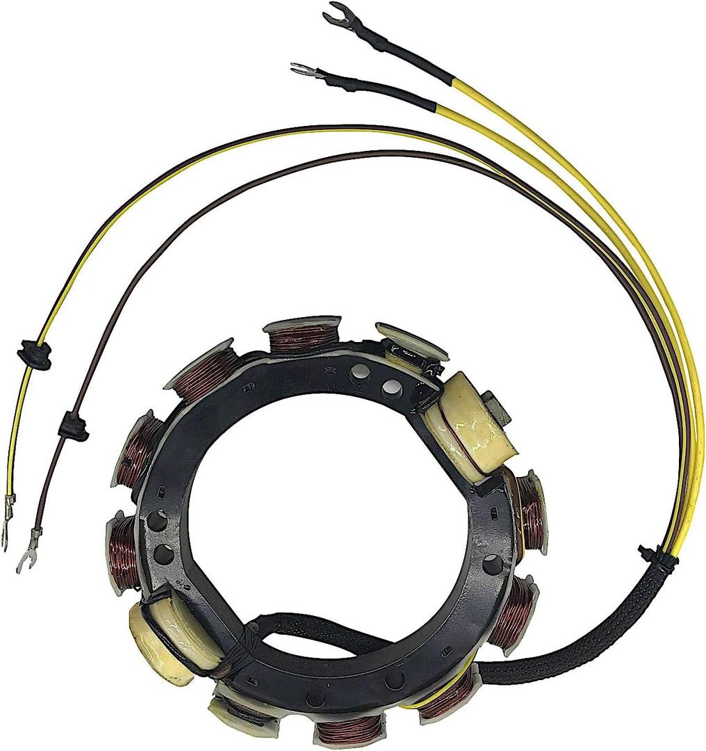 Stator For Johnson Evinrude 85 115 135 140 HP Outboard 173-2099 581680 582099 581303 581860 12 AMP 2 Stroke 4 Cylinder 1973-1977 0581680 0582099 0581303 0581860