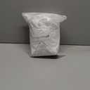 YellyHommy Stall No Hook Shower Curtain with Snap in Fabric Liner Set Less Time White Waffle Shower Curtain for Bathroom 75" L x 60" W