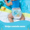Huggies Little Swimmers Disposable Swim Diapers, Size 5-6 (32+ lbs), 17 Ct
