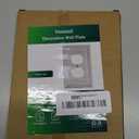 4-Pack Duplex Outlet Cover, Durable Solid Zinc Alloy Decorative Switch Plates and Outlet Covers, Brushed Nickel Wall Plates for Electrical Outlet, 1 Gang Receptacle Cover, Corrosion Resistant