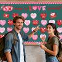 Valentines Day Bulletin Board Decorations - Shejdgart Valentines Day Classroom Decorations Set Red Pink Heart Love Yourself Paper Cutouts Bulletin Board Decor Door School Office Wall Decor Supplies