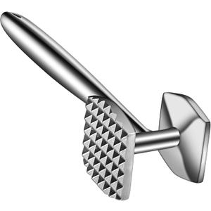 Aliglow Meat Tenderizer 304 Stainless Steel Meat Hammer/Mallet Tool/Pounder For Tenderizing and Pounding Steak, Beef And Poultry. Solid Metal Construction