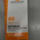 La Roche-Posay Anthelios Melt-In Milk Sunscreen SPF 60, Sunscreen For Body & Face, Broad Spectrum SPF + Antioxidants, Oil Free, Lightweight & Fast Absorbing, Oxybenzone Free