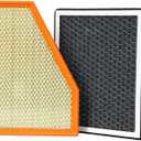 Engine Air Filter&Cabin Air Filter Combo Pack-Compatible with Jeep Grand Cherokee 2022 2023 2024 2025,Grand Cherokee L 2021-2025 NOT compatible with Grand Cherokee 2021 &Cherokee WK 2022