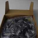 Brightever Outdoor String Lights 150FT, Patio Lights with 75+2 Dimmable ST38 Shatterproof LED Bulbs, Vintage Edison String Lights for Outside, Waterproof Bistro Lights for Halloween Backyard 2700K (150FT-Warm White, Black Wire)