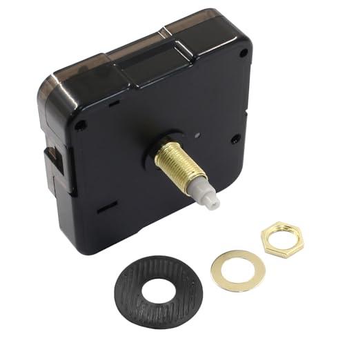 suiwotin 1pc Clock Mechanism Replacement, 22mm/0.86 Inch Shaft Length Wall Clock Mechanism, Quartz Clock Movement, DIY Silent Movement Mechanism Replacement (Thread: 0.51"/13mm)