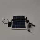 Biling Solar Fountain for Bird Bath, Solar Panel Kit Outdoor Solar Water Pump with 4ft Tubing for Hummingbird Bath, Small Pond and Fish Tank (2.5W)