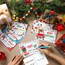 2 x TaoBary 60 Pcs Teacher to Student Christmas Postcards Bulk, 4" x 6"holiday Blank Greetings Notecards for Classroom Gift Exchange Positive Cute School Greetings Cards for Students Parents Teacher