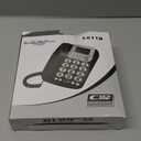 TelPal Corded Big Button Telephone for Elderly Caller ID Landline Phones for Seniors Amplified Telefonos Home Phone for Old People with Speaker and Easy to Read Numbers