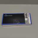 Everest 90 Angled RJ45 Cat6 Keystone Jacks 20-Pack in White - Slim Profile Female RJ45 Connectors - Cat 6 Keystone Jack - Compatible with 90 Angled Speed Termination Tool - easyJACK (B094WB91H3)