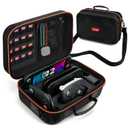 Switch 2 Case Compatible with Nintendo Switch 2, All-in-One Carrying Case with Card Slots & Zipper Pocket, Hard Shell Protective Portable Travel Bag for Switch 2 Console Pro Controller Accessories