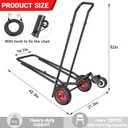 Heavy Duty Stacking Chair Dolly, Holds 12 Chairs, 21 x 42 x 52 inches