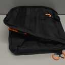 Tactical Toiletry Travel Bag for Men, Hanging Dopp Kit Hygiene Bag Shower Organizer with Hook for Toiletries and Shaving Care, Black (Empty Bag)