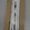 ENJOYBASICS No Drill Curtain Rods for Window 66 to 120 Inches, 5/8 Inch Diameter Renter Friendly Drapery Rod with Adhesive Brackets without Drilling, Adjustable from 27 to 130 Inches, White