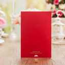 20x Red Laser Cut Wedding Invitations Cards with Foil Gold Floral & Bowknot Cardstock for Engagement Wedding Birthday Fancy Party Invites Favors (20PCS Blank)