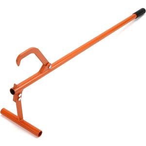 PIRIPARA 50.9" Timberjack Log Lifter, Adjustable Log Roller Cant Hook, Heavy Duty Steel Log Jack, Logging Tools for Rolling and Raising Up The Logs