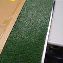 Dog Grass Pad with Tray 35"x23" Large Dog Litter Box, Artificial Grass for Dogs Potty with 3 Disposable Mats & EVA Base, Reusable Indoor Dog Potty Training for Apartment Balcony (Green, Large)