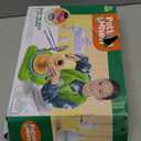 Aujazyble Pottery Wheel for Kids - Complete Pottery Painting Kit Arts and Crafts for Kids Ages 8-12 with 3 Pack Air Dry Clay Art Supplies Toys for Girls Boy Birthday Gift for 6 7 8 9 10 11 12+ (Green)