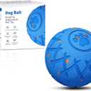 Interactive Dog Ball, Automatic Moving, Bouncing and Rotating, Silent Foam Material, IP54 Waterproof Rating, Smart Active Rolling, Stimulation Toys for Medium and to Keep Them Busy (Blue)